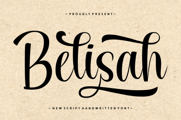 Belisah Font - Featured Image