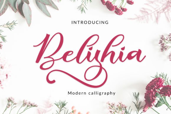 Belishia Font - Featured Image
