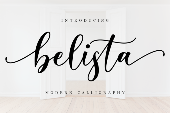 Belista Script Font - Featured Image