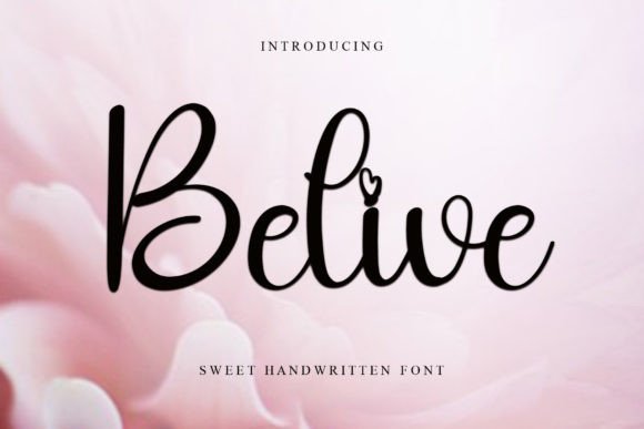 Belive Font - Featured Image