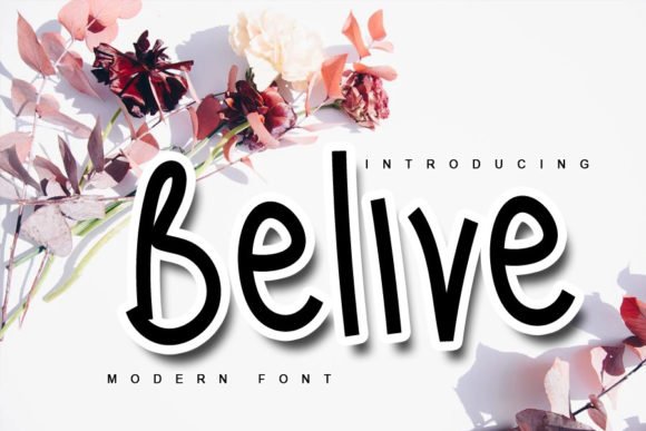 Belive Font - Featured Image
