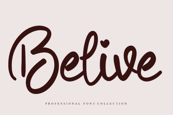 Belive Font - Featured Image