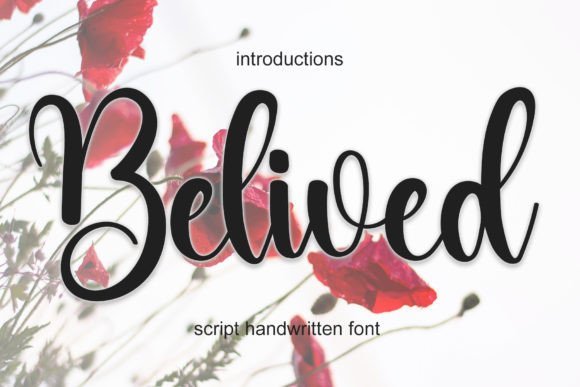 Belived Font - Featured Image