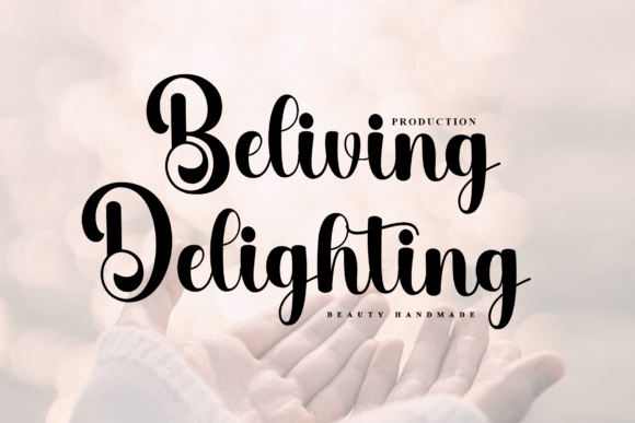 Beliving Delighting Font - Featured Image