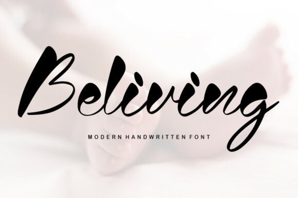 Beliving Font - Featured Image