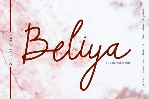 Beliya Font - Featured Image