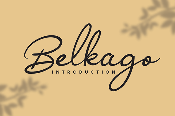 Belkago Font - Featured Image