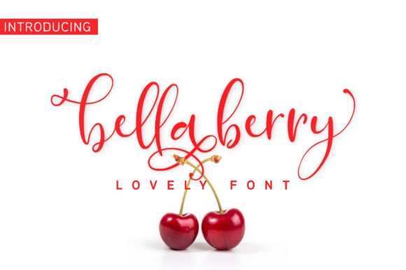 Bella Berry Font - Featured Image
