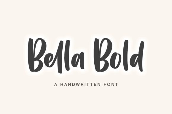Bella Bold Font - Featured Image