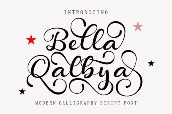 Bella Qalbiya Font - Featured Image