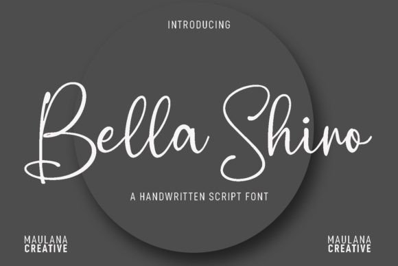 Bella Shiro Font - Featured Image