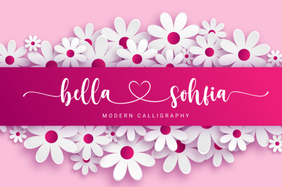 Bella Sohfia Font - Featured Image