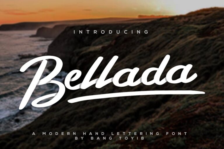 Bellada + Extras Font - Featured Image