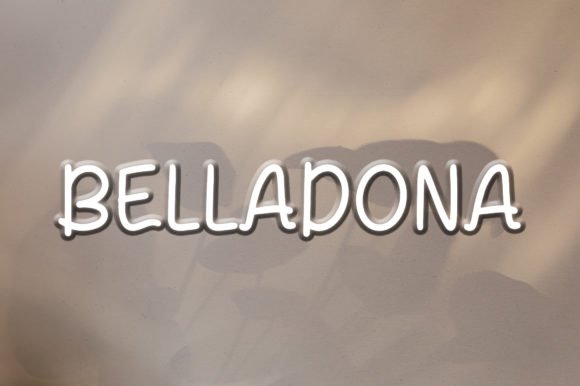 Belladona Font - Featured Image