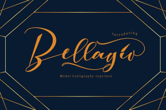 Bellagio Font - Featured Image