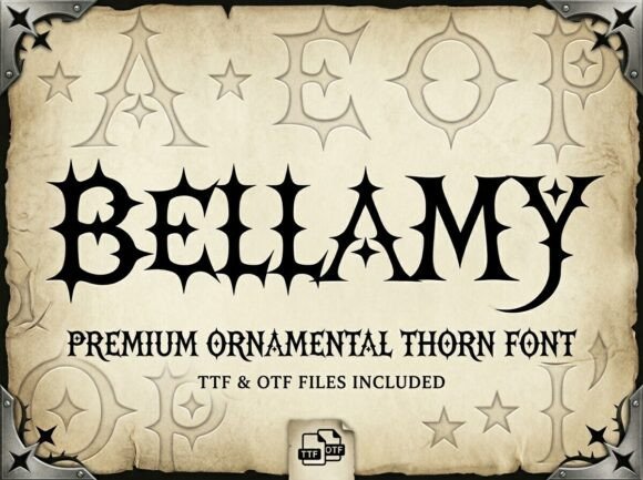 Bellamy Font - Featured Image