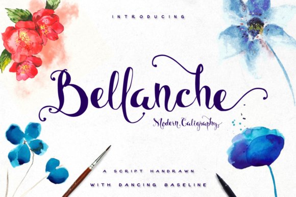 Bellanche Font - Featured Image