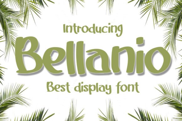 Bellanio Font - Featured Image