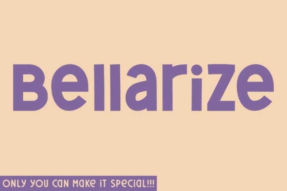 Bellarize Font - Featured Image