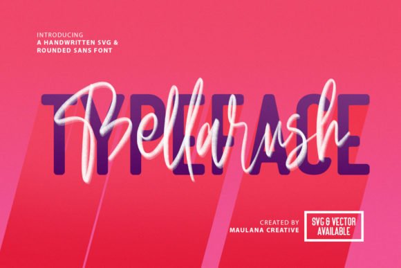Bellarush Font - Featured Image