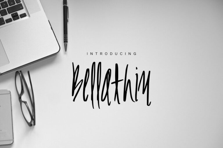 Bellathin Font - Featured Image