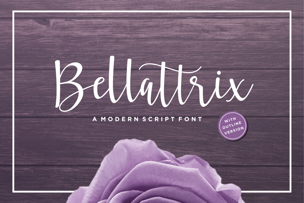 Bellattrix Font - Featured Image