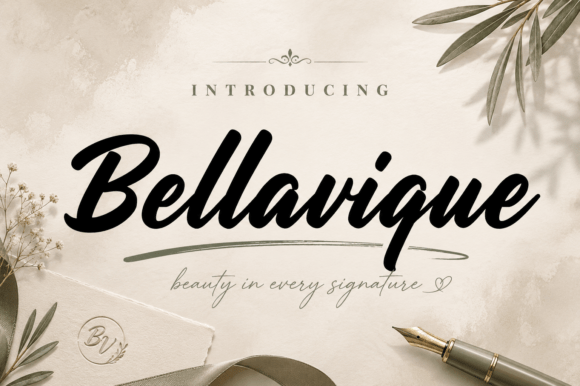 Bellavique Font - Featured Image