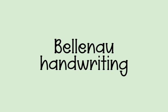 Bellenau Font - Featured Image