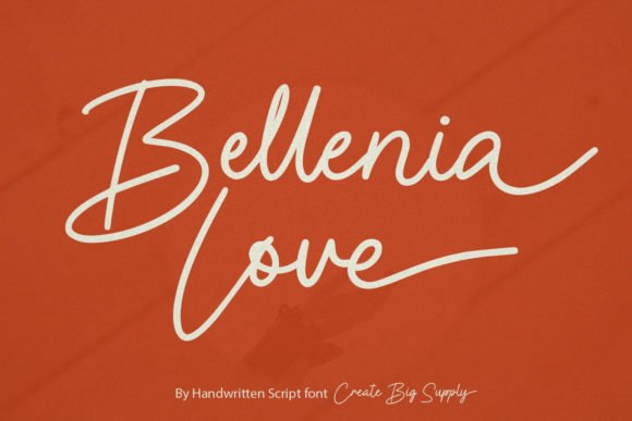 Bellenia Love Font - Featured Image