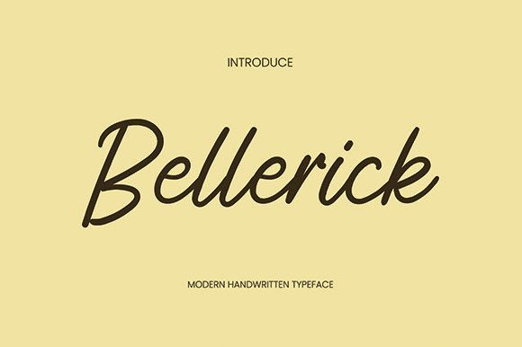 Bellerick Font - Featured Image