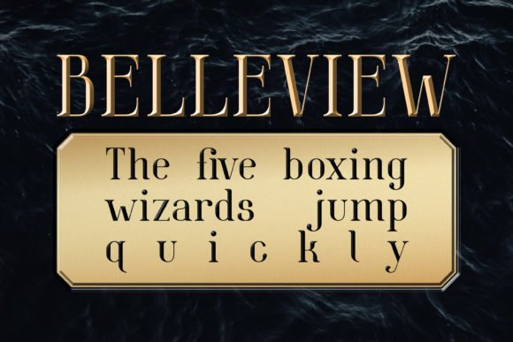 Belleview Font - Featured Image