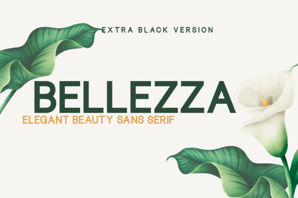 Bellezza Extra Black Font - Featured Image