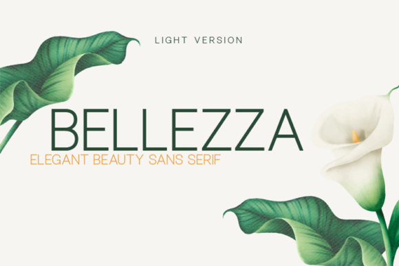 Bellezza Light Font - Featured Image