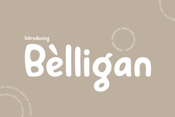 Belligan Font - Featured Image