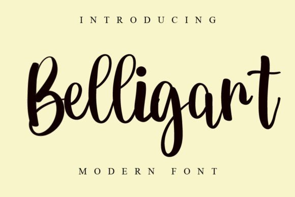 Belligart Font - Featured Image