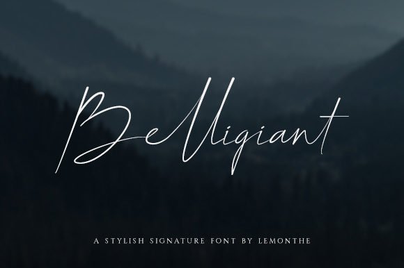 Belligiant Font - Featured Image