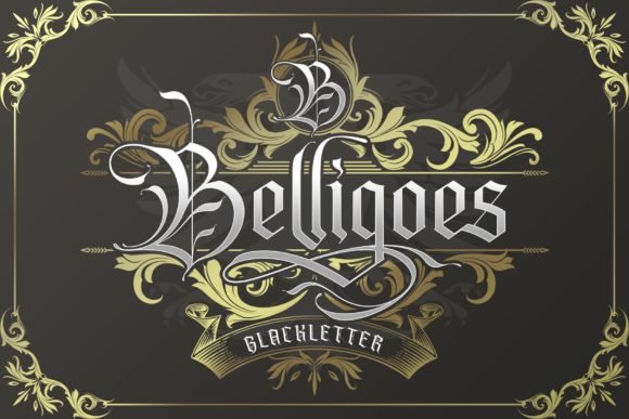 Belligoes Font - Featured Image