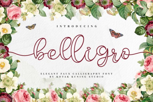 Belligro Font - Featured Image