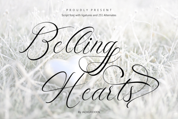 Bellinghearts Font - Featured Image