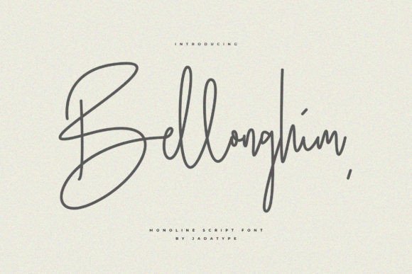 Bellonghim Font - Featured Image