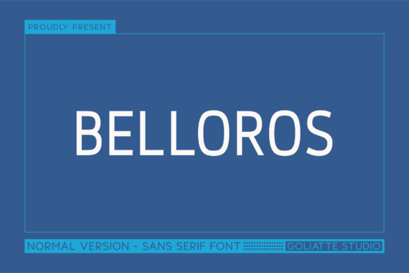 Belloros Font - Featured Image