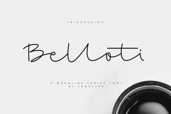 Belloti Font - Featured Image