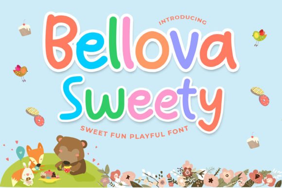 Bellova Sweety Font - Featured Image