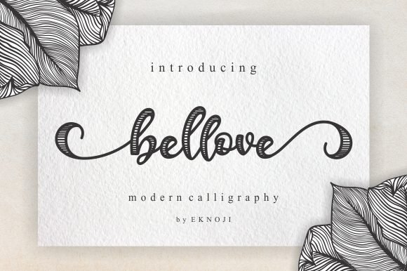 Bellove Font - Featured Image