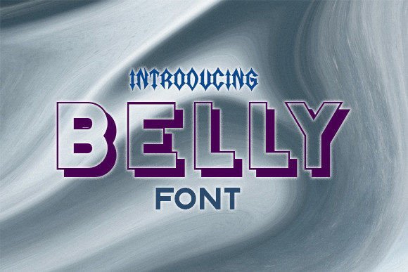 Belly Font - Featured Image