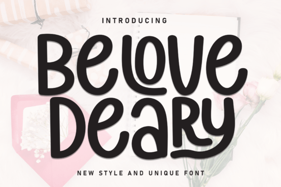 Belove Deary Font - Featured Image