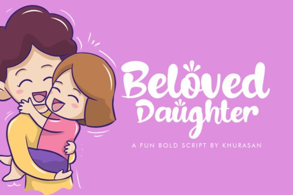 Beloved Daughter Font - Featured Image