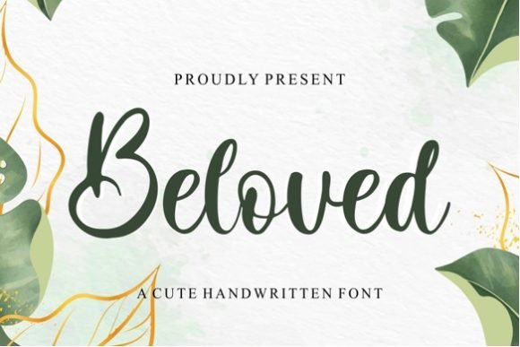 Beloved Font - Featured Image