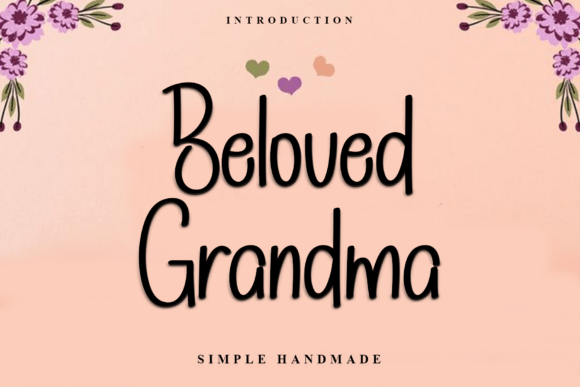 Beloved Grandma Font - Featured Image