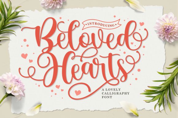 Beloved Hearts Font - Featured Image